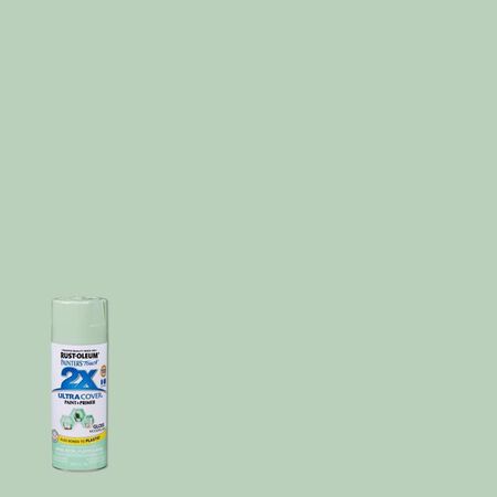 Rust-Oleum Painter's Touch 2X Ultra Cover Gloss Modern Mint Paint+Primer Spray Paint 12 oz