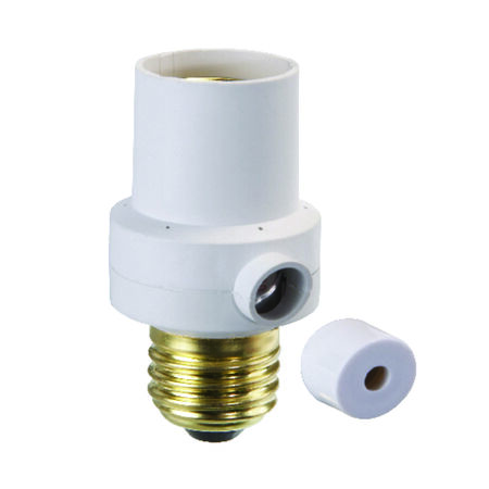 Amertac White Photoelectric Dusk to Dawn Light Control 1 pk