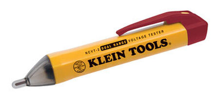 Klein Tools LED Non Contact Voltage Tester 48/1000 VAC Yellow