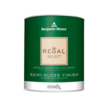 Benjamin Moore Regal Select Semi-Gloss Base 2 Paint and Primer Interior 1 qt