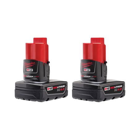 Milwaukee 12V Lithium-Ion Battery 2 pc