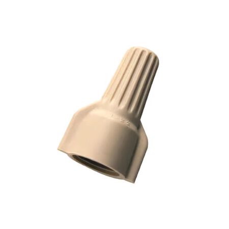 Ideal Industries Copper Wire Connectors Tan 25 Pack