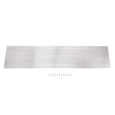 Ace 8 in. H X 34 in. L Satin Nickel Brass Kickplate