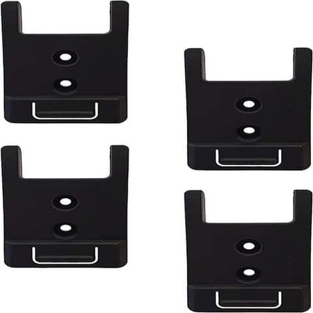 StealthMounts Tool Holders Compatible with Craftsman; Black ABS Tool Holder 4 pk