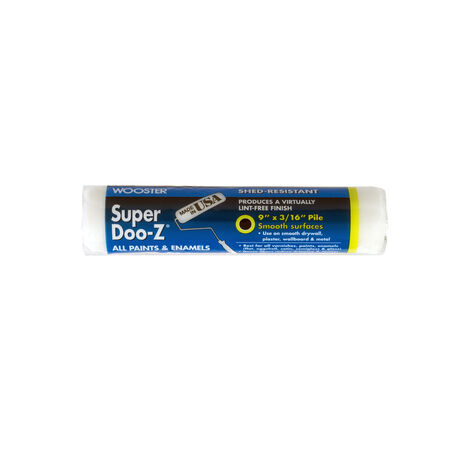 Wooster Super Doo-Z Fabric 3/16 in. x 9 in. W Paint Roller Cover 1 pk