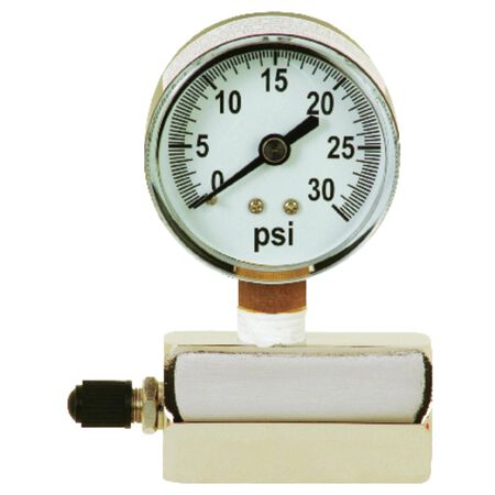 Sioux Chief 2 in. Polycarbonate Pressure Gauge 30 psi