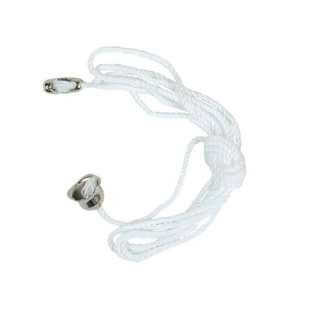 Jandorf Pull Chain White 3 ft. L 1 pk