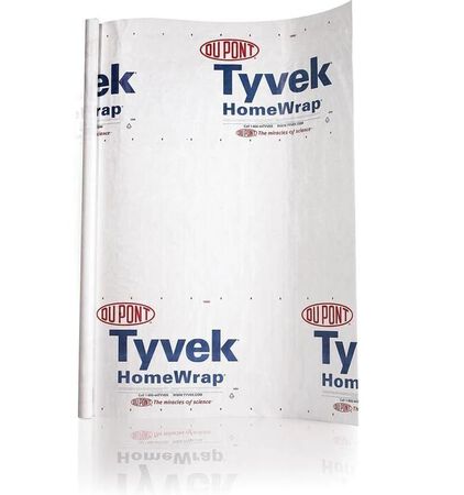Tyvek Logo Wrap 10' X 150'