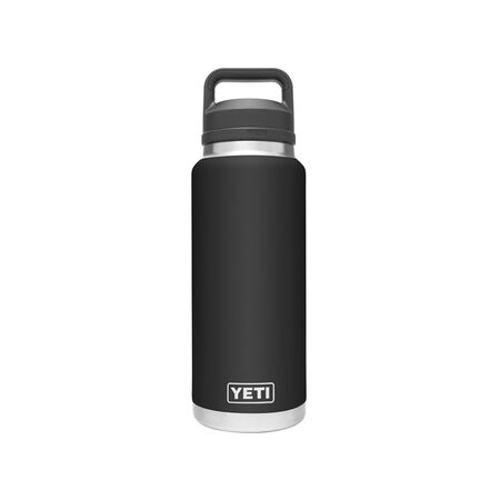 YETI Rambler 36 oz Black BPA Free Bottle with Chug Cap