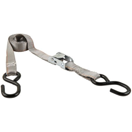 Keeper 1 in. W X 6 ft. L Gray Tie Down 400 lb 1 pk
