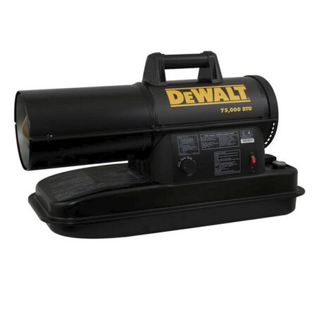 DeWalt 80000 Btu/h 1750 sq ft Forced Air Kerosene Portable Heater