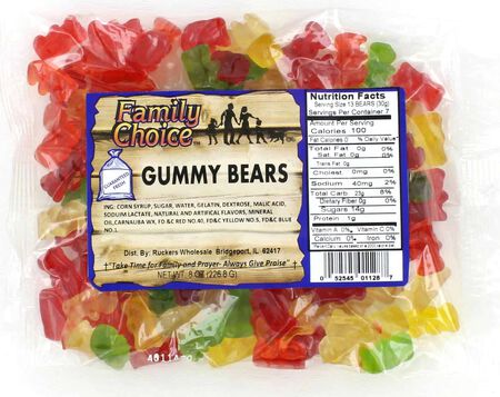 Candy Rucker Gummy Bear
