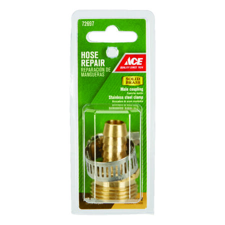 Ace 1/2 in. Hose Barb x 3/4 in. Male in. Brass Threaded Male Hose Repair