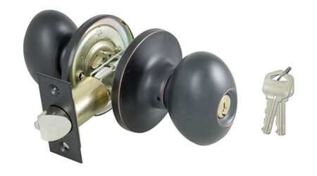 ProSource TYLX700V-PS Entry Knob, Brass, KW1, KA3 Keyway, 3 Grade, Pack of 3