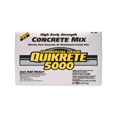 Quikrete 5000 High Early Strength Concrete Mix 50 LB