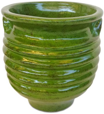 Mediterranean Jug Green - 14.5"