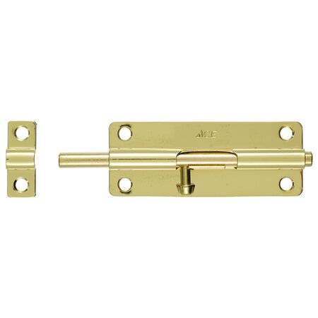 Ace 5 in. L Brass-Plated Steel Barrel Bolt 1 pk