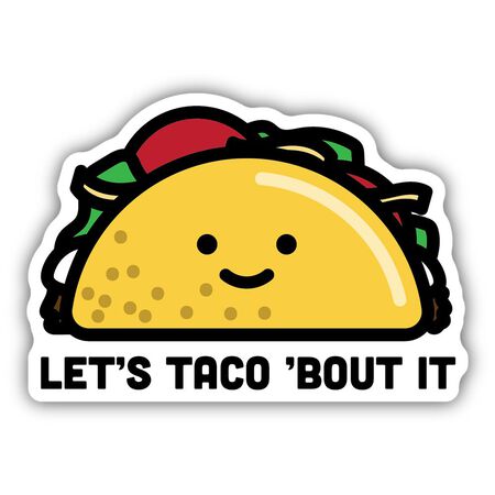Sticker Northwest Let's Taco Sticker