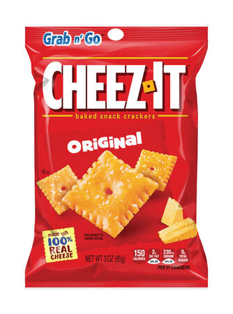 Cheez-It Grab N' Go Original Crackers 3 Oz Pegged