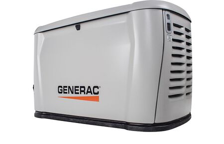 Generac G0073260 Air-Cooled Standby Generator, 100, 94 A, 120/240 V, 24 kW Output, Liquid Propane, Natural Gas
