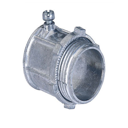Sigma Engineered Solutions ProConnex 1/2 in. D Die-Cast Zinc Set Screw Connector For EMT 1 pk