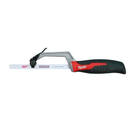 Milwaukee 10 in. Bi-Metal Compact Hacksaw Black/Red 1 pc