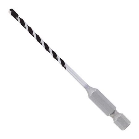 Diablo 1/8 in. X 3 in. L Multi-Material Carbide Tipped Hammer Drill Bit Hex Shank 1 pk