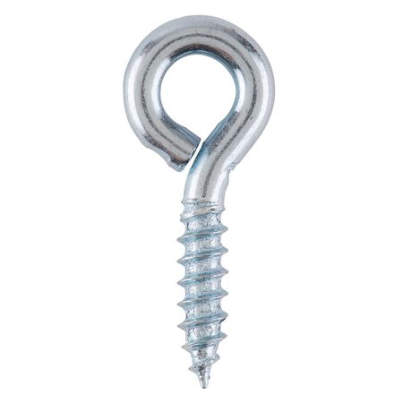 Ace 1/8 in. D X 1-3/16 in. L Zinc-Plated Steel Screw Eye 25 lb. cap. 8 pk
