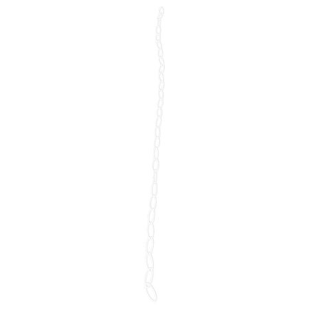 Living Accents White Steel 36 in. H Sturdy Extender Chain 1 pk