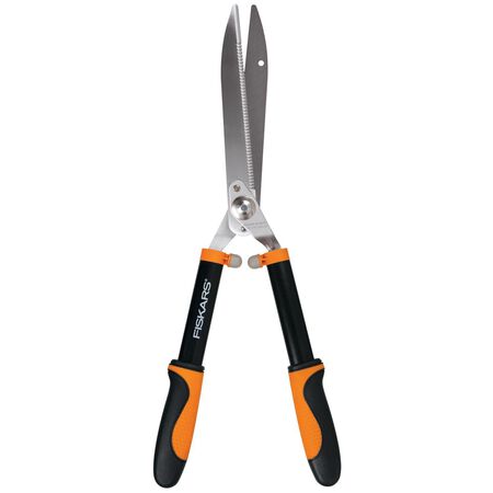Fiskars 13 in. Steel Serrated Hedge Shears