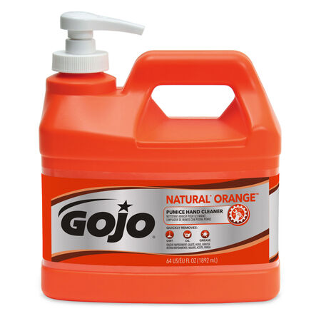 Gojo Natural Orange Citrus Scent Pumice Hand Cleaner 0.5 gal