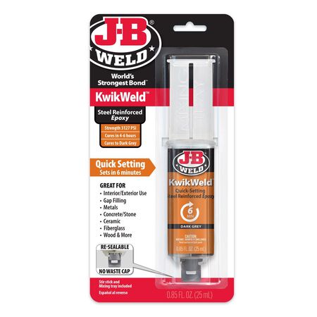 J-B Weld KwikWeld High Strength Automotive Epoxy Liquid 0.85 oz