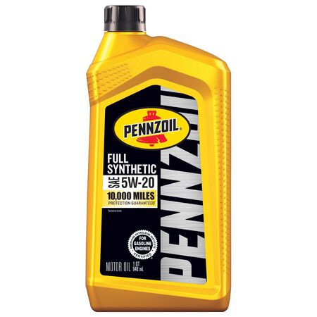 Pennzoil 5W-20 Gasoline Synthetic Motor Oil 1 qt 1 pk