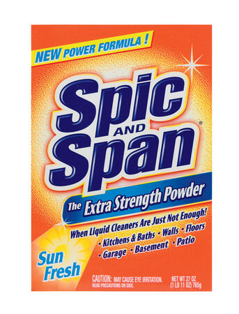 Spic & Span Extra Strength Sun Fresh Scent All Purpose Cleaner Powder 27 oz