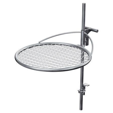 Breeo Outpost 19 Silver Camp Grill 34 in. H X 17 in. W 1 pk