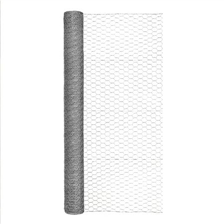 Garden Craft 2 ft. H X 50 ft. L Galvanized Steel Poultry Netting 1 in.