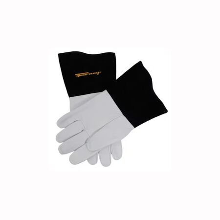 Forney Multi-Process 14.8 in. Insulated Goatskin Welding Gloves Black L 1 Pack