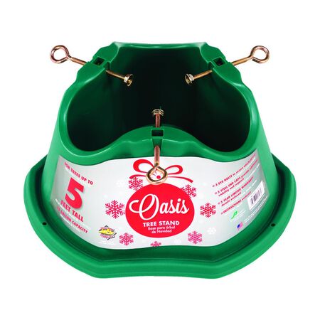 Jack Post Small Plastic Real Christmas Tree Stand 5 ft.
