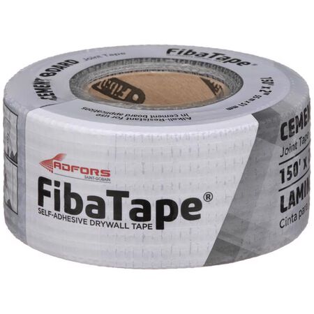 ADFORS FibaTape Alkali-Resistant 150 ft. L X 2 in. W Fiberglass Mesh Gray Self Adhesive Cement Board