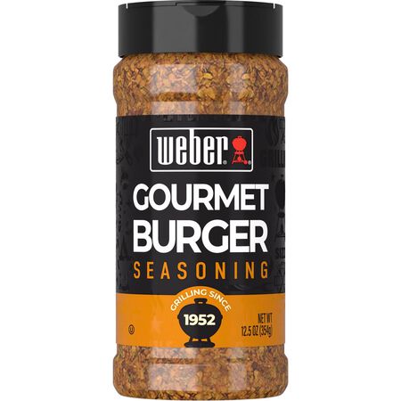 Weber Gluten Free Gourmet Burger Seasoning 12.5 oz
