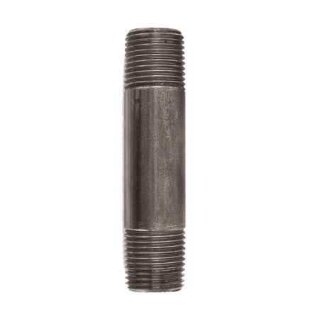 STZ Industries 1/2 in. MIP each X 1/2 in. D MIP Black Steel 3-1/2 in. L Nipple