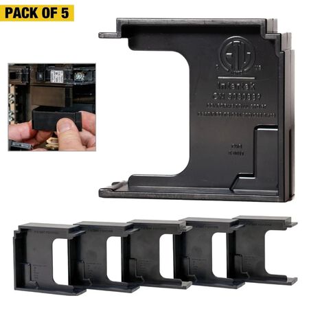 Rack-A-Tiers BusGuard - Electrical Panelboard Filler - 5 Pack