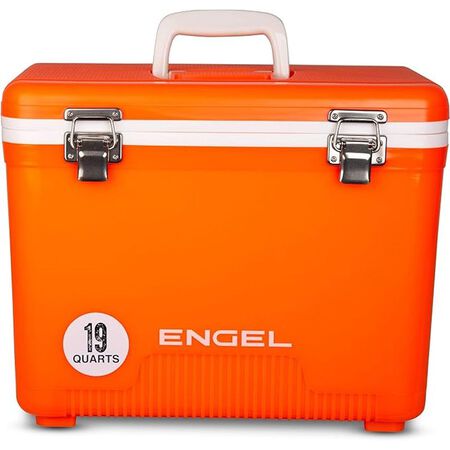 Engel 19qt Leak-Proof, Air Tight, Drybox Cooler and Small Hard Shell Lunchbox for Men and Women