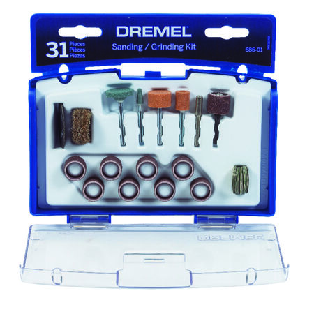 Dremel Aluminum Sanding and Grinding Kit 31 pk