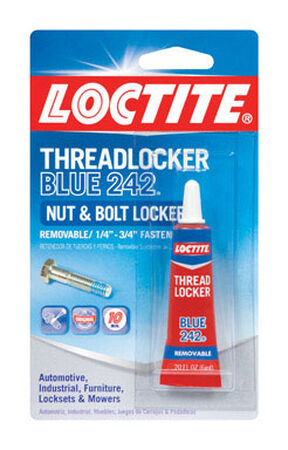 Loctite Nut & Bolt Gel Threadlocker .2 oz. Blue
