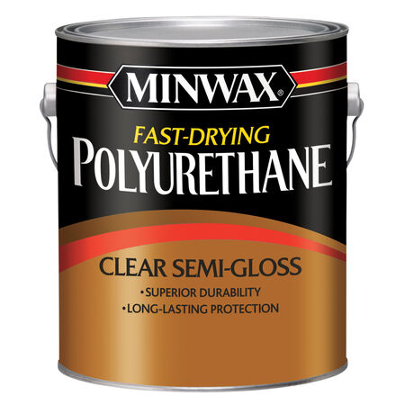Minwax Semi-Gloss Clear Oil-Based Fast-Drying Polyurethane 1 gal