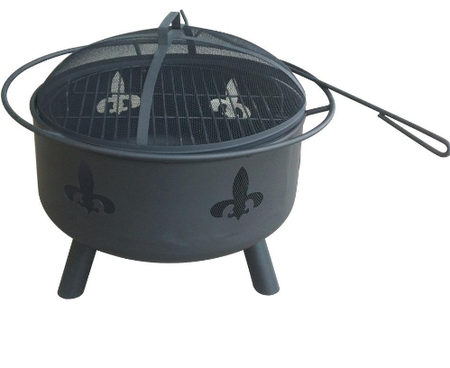 Fleur De Lis Firepit