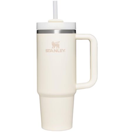 Stanley The Quencher H2.0 FlowState 30 oz Cream BPA Free Double-wall Vacuum Insulated Tumbler
