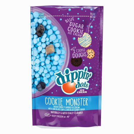 Ice Cream Dippin' Dots Cookie Monster 2.54 oz.