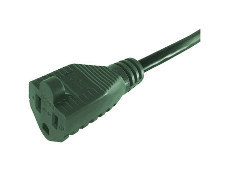 Ace Outdoor Extension Cord 16/3 SJTW 15 ft. L Green